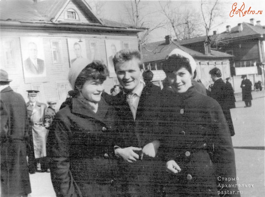 Архангельск - На площади Профсоюзов. 2 мая 1961 года