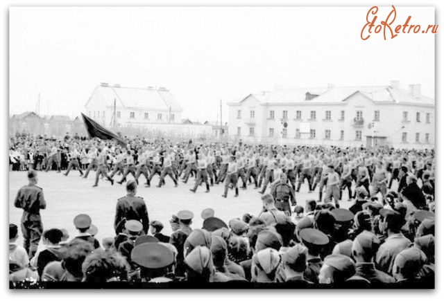 Знаменск - 1-е мая 1953 года.