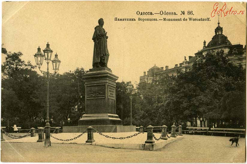 Одесса - Одесса. Памятник М.С. Воронцову.