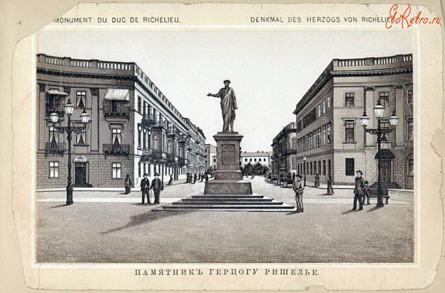 Одесса - Статуя герцога Ришелье
