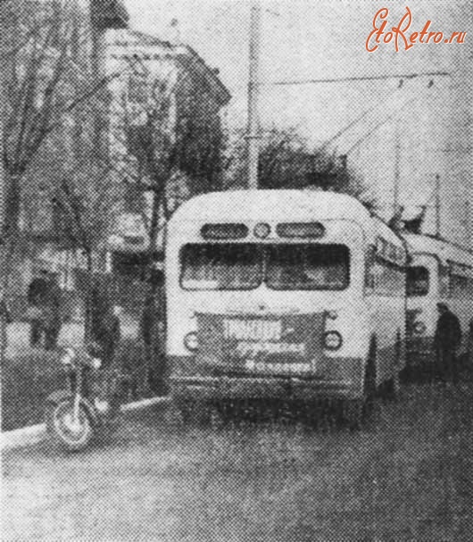 Макеевка - Макеевка.Первые троллейбусы.1969г.
