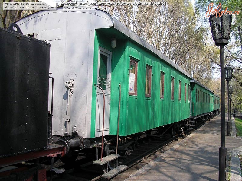 Пассажирский вагон старого образца