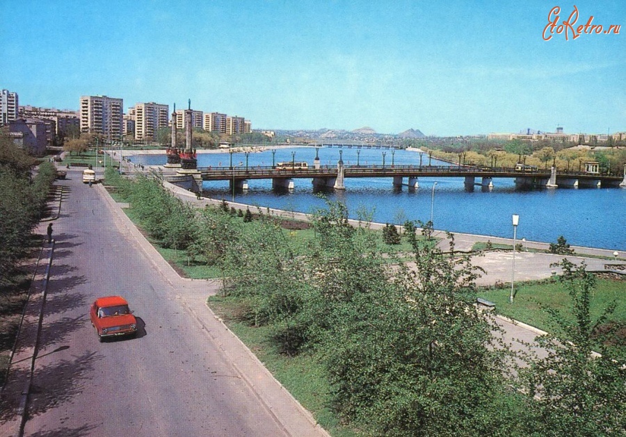 Донецк киев км