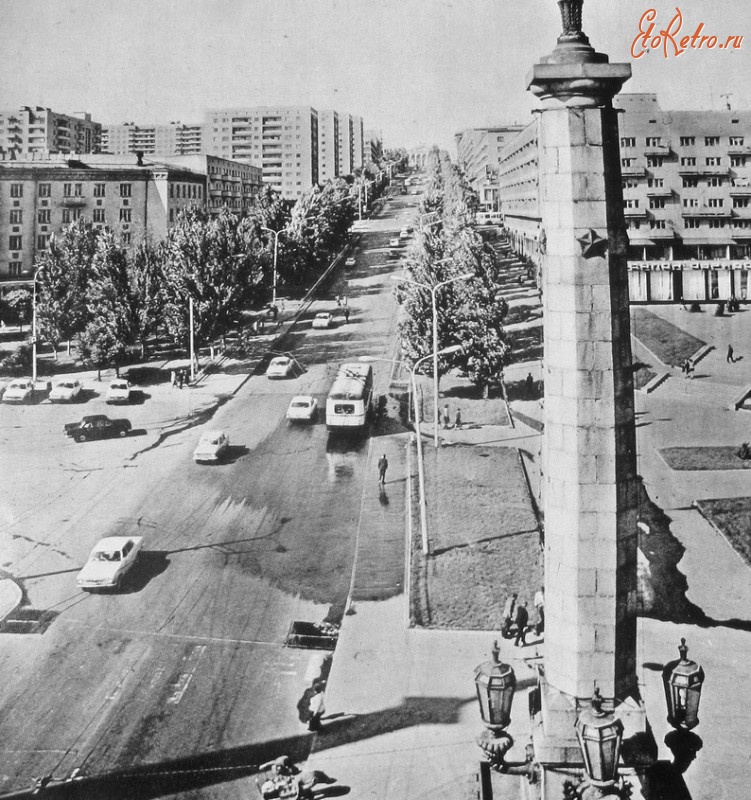 Донецк - Донецк в 70-е годы.