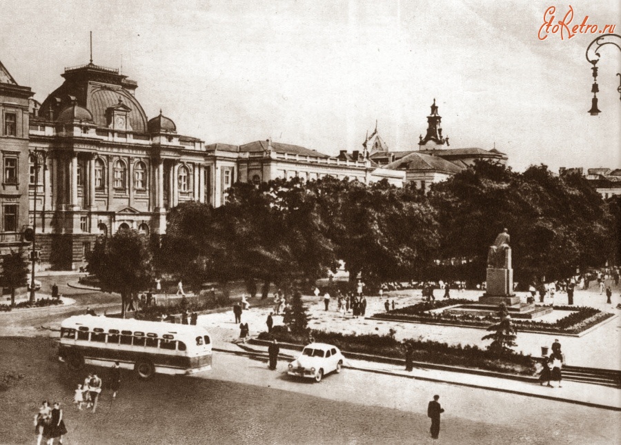 Львов - Фото 1957 року