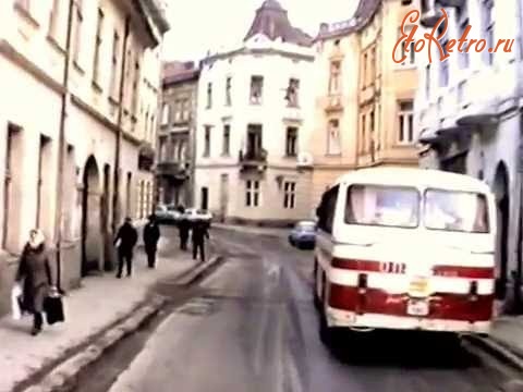 Львов - Автобус на вулицях Львова.