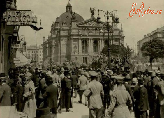 Львов - Львів на фото Першої світової війни. 1915 рік.