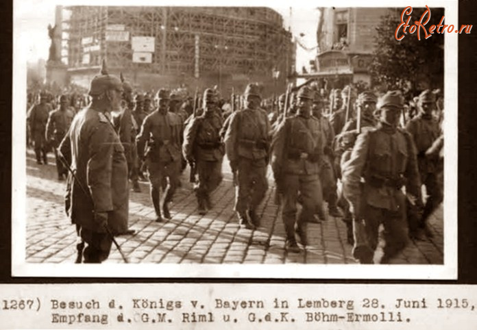 Львов - Львів під час Першої світової війни. 1915 рік.