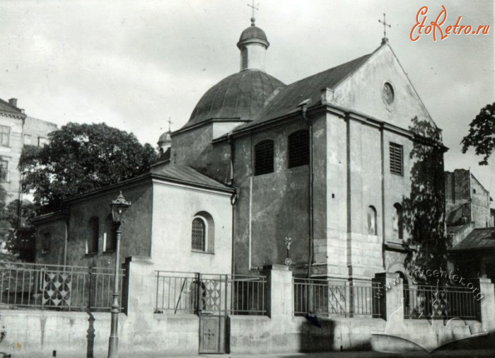 Львов - Львів.  Церква святого Миколая-одна з найстаріших церков Львова.