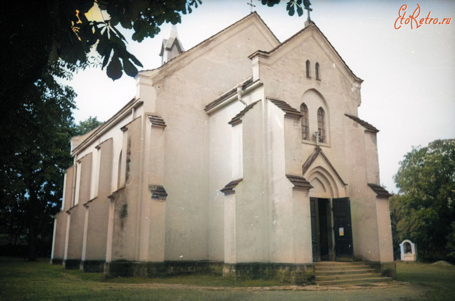 Косов - Косів  на фотографіях Генрика Поддембського. Церква.