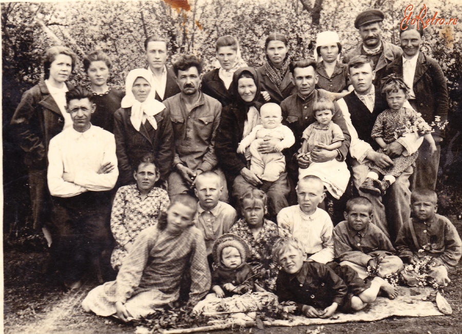 Тетиев - Сентябрь 1947 года, жители Тетиева - члены одной семьи