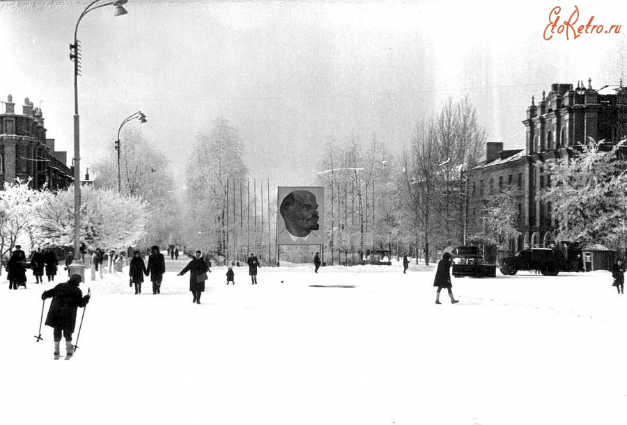 Северодонецк - 1961-1966 г.ул.Ленина Зима.