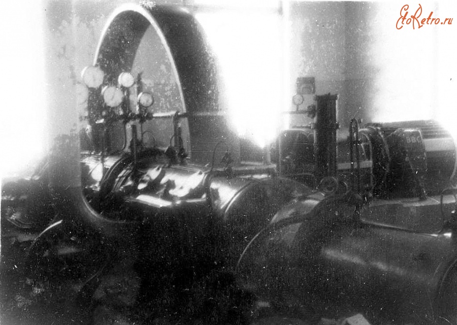 Северодонецк - 1948 г. Кислородная установка.Воздушный компрессор.