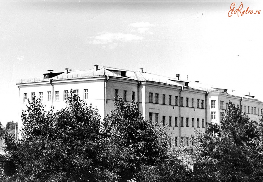 Северодонецк - 1961 г.Хирургический корпус городской больницы.