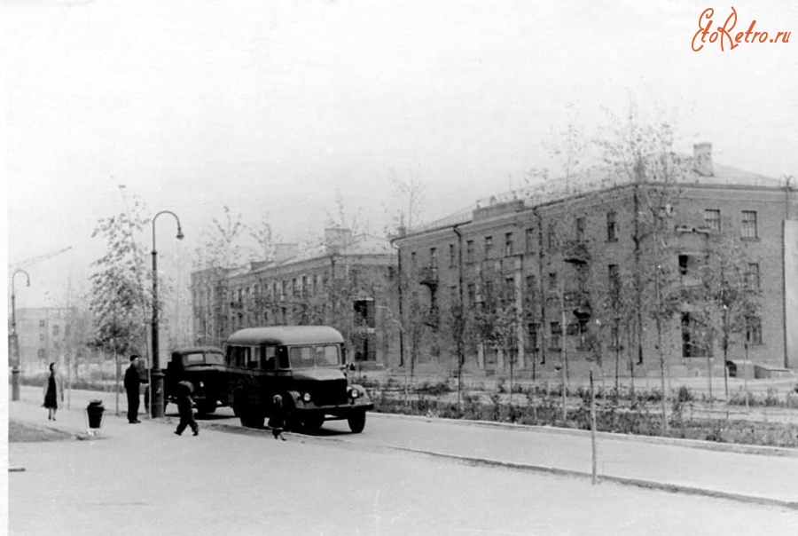 Северодонецк - 1953 г. ул.Ленина.