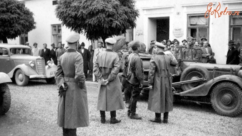 Стрый - Стрий.  Зустріч радянських та німецьких військ у вересні 1939 року.