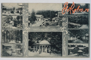 Трускавец - Трускавець. Види курорту - 1927 рік.