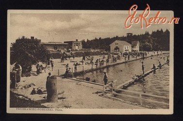 Трускавец - Трускавець-Помярки. Пляж -  1935 рік.