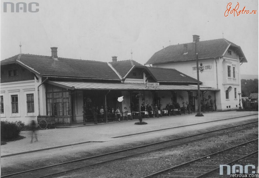 Трускавец - Трускавець.  Старий залізничний вокзал.
