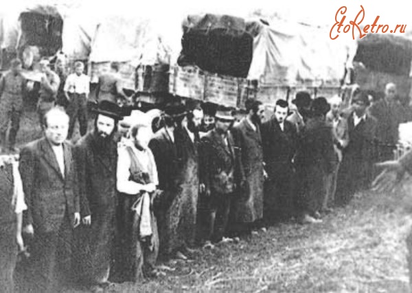 Броды - Задержание и депортация евреев.