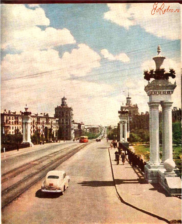 Запорожье - Мост по проспекту Ленина
