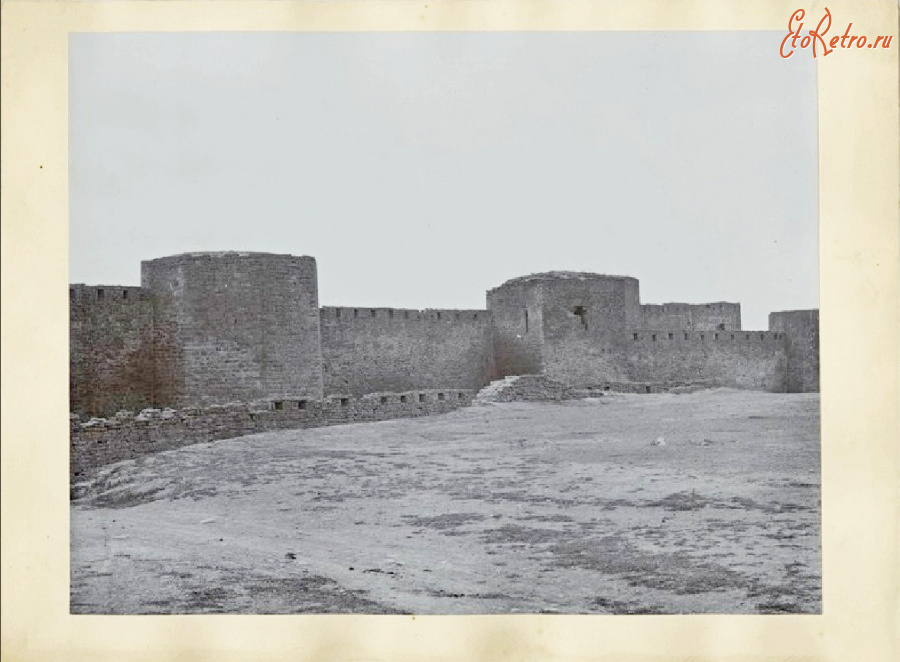 Белгород-Днестровский - Аккерман Турецкая часть крепости Южная наружная крепостная стена