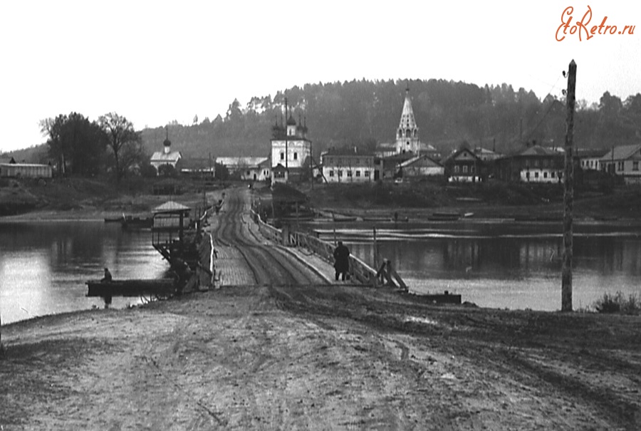 Гороховец - Мост через Клязьму. 1969.