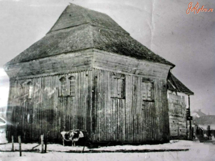 Полонное - Полонное Деревянная синагога Новая