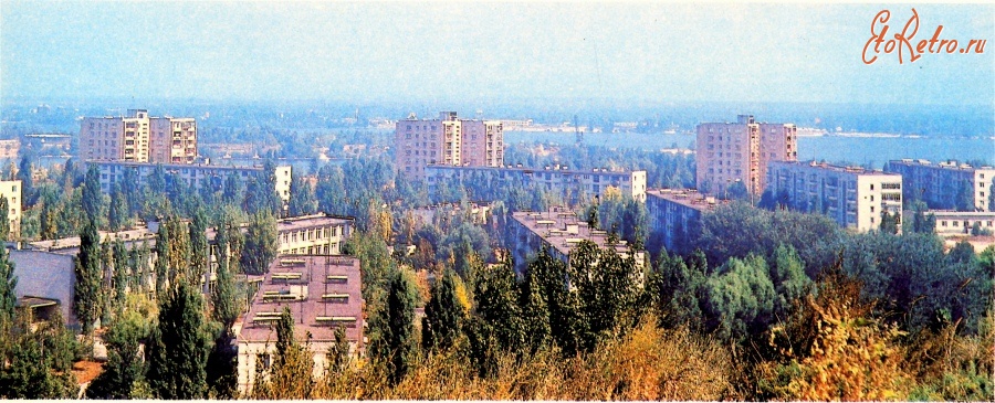 Канев - Канев.Вид на город
