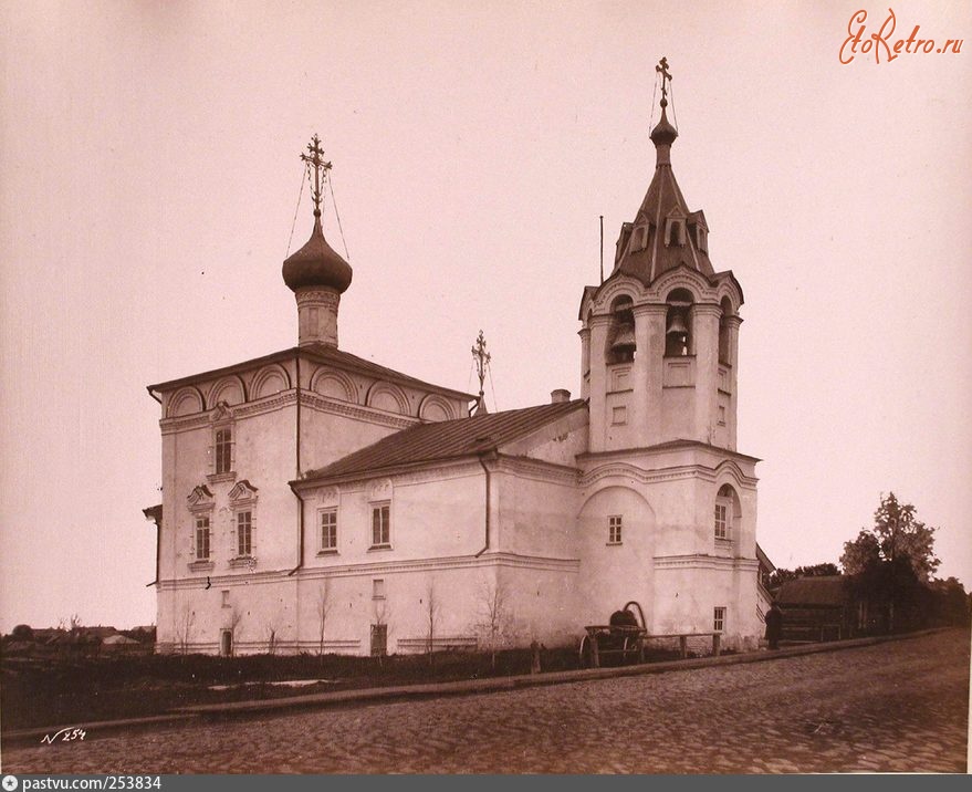 Вологда - Вид северного фасада церкви Св. Феодора Стратилата