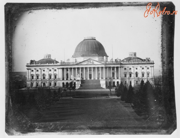 Соединённые Штаты Америки - Старейший снимок Вашингтона 1846 г.