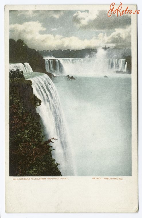 Штат Нью-Йорк - Ниагарский водопад, 1906