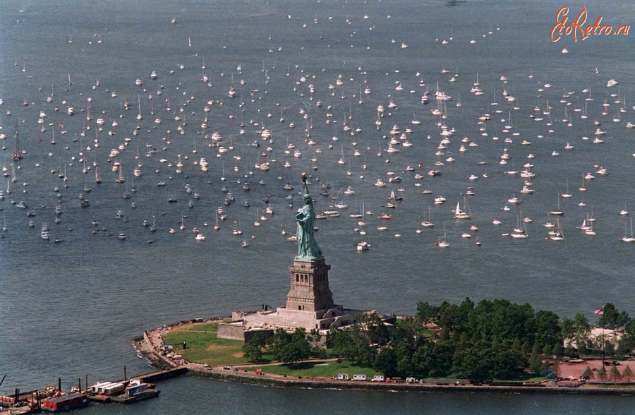 Нью-Йорк - Statue Liberty США,  Нью-Джерси