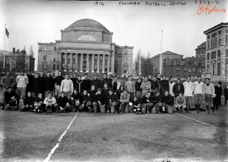 Нью-Йорк - Columbia football squad США , Нью-Йорк (штат) , Нью-Йорк , Манхеттен