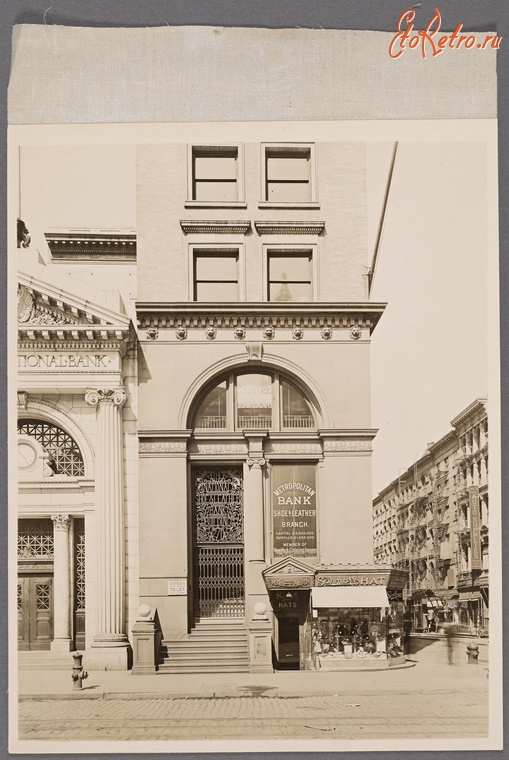 Нью-Йорк - Бродвей,  N.271. Метрополитен Банк, 1912
