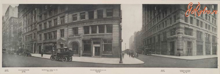 Нью-Йорк - Манхэттен. Пятая авеню и Восточная 16-я ул., 1911
