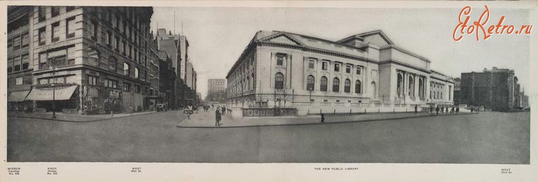 Нью-Йорк - Манхэттен. Пятая авеню и Западная 42-я ул., 1911