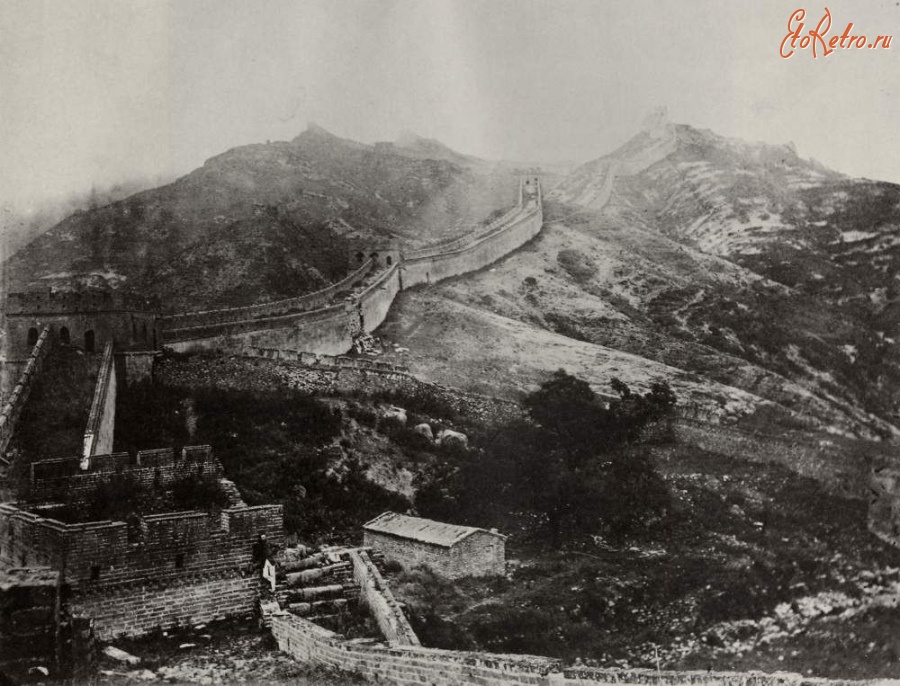 Китай - Китайская стена, около 1877