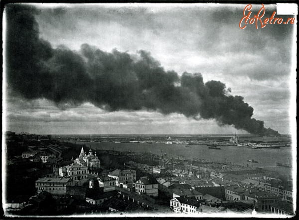 Нижний Новгород - Пожар в Сормове