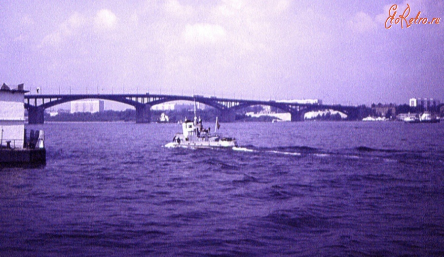 Нижний Новгород - Мост в Горьком. 1969.