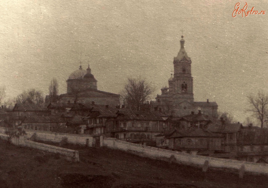 Борисовка - Тихвинский женский монастырь с запада