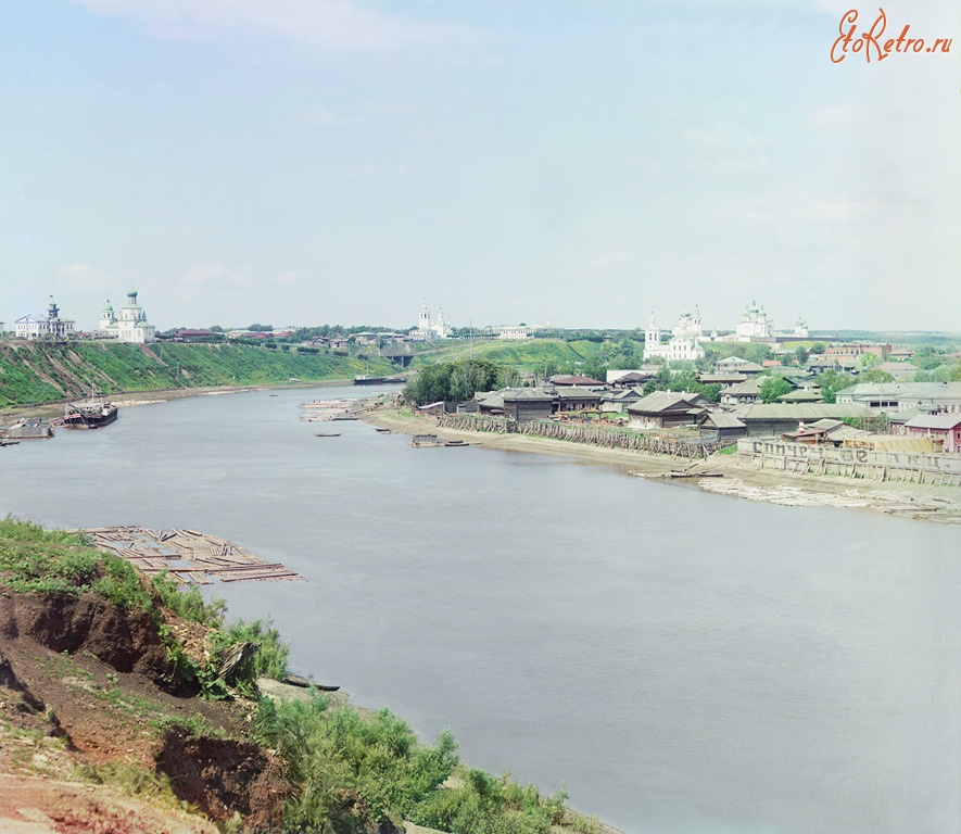 Тюмень - Река Тура в городе Тюмени.