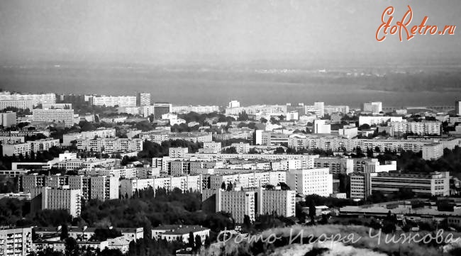 Саратов - Вид на город и Волгу