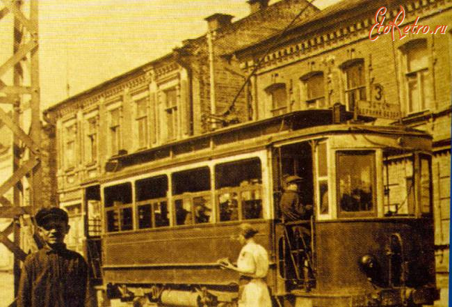 Саратов - Трамвай на улице Большая Горная
