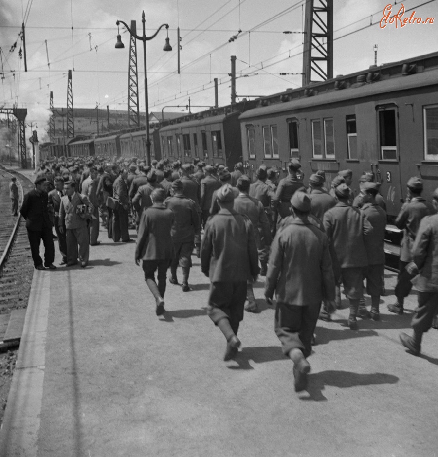 Франция - Французские легионеры-добровольцы отправляются на Восточный фронт