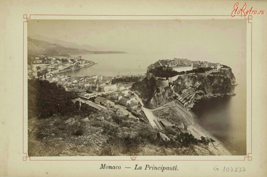 Франция - Княжество Монако. Общий вид