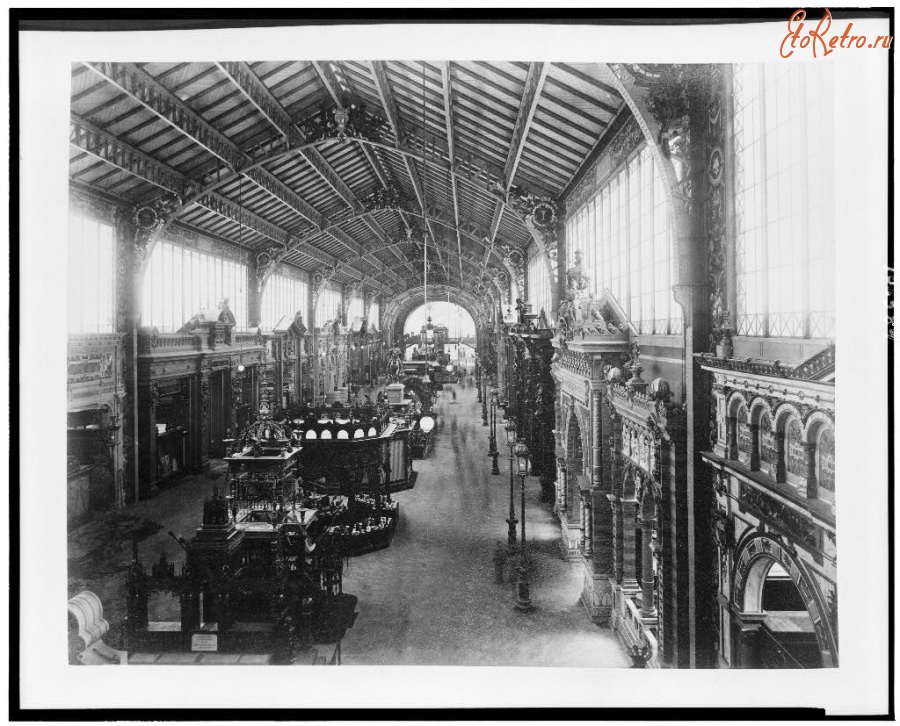 Париж - Парижская выставка 1889.