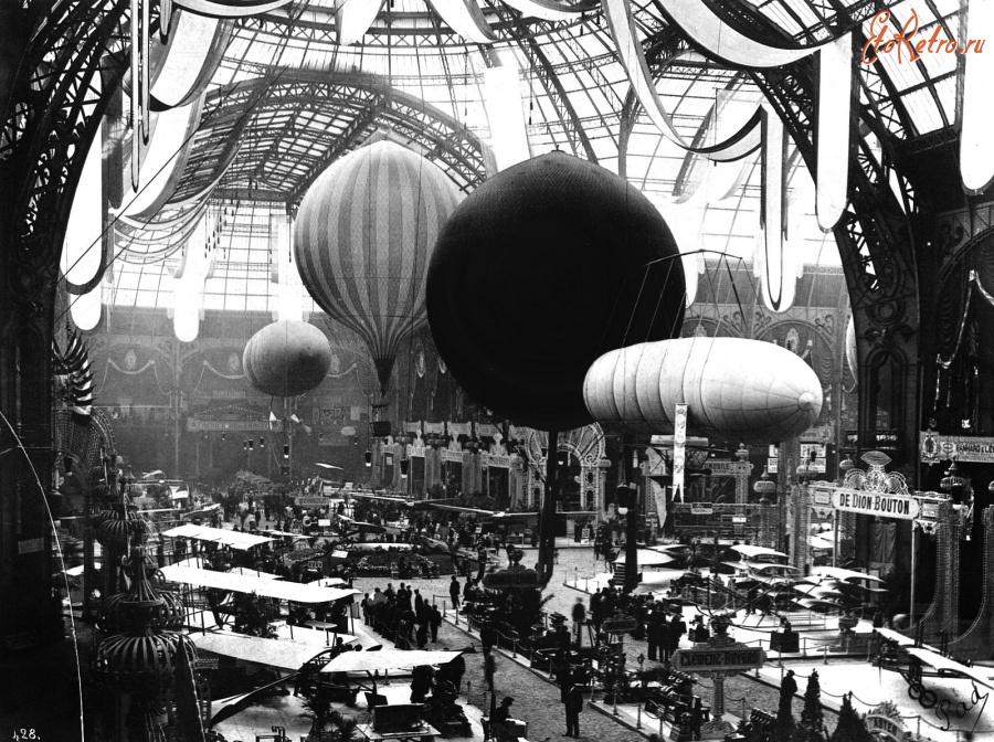 Париж - Exposition universelle de Paris. Grand Palais Франция
