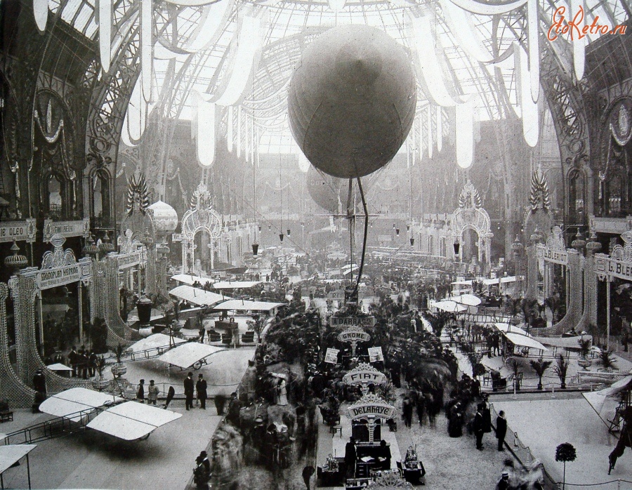 Париж - Salon de locomotion aerienne 1909 Grand Palais Paris