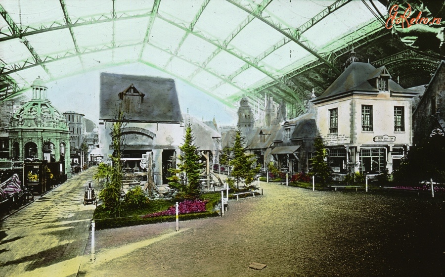Париж - Paris Exposition: Agricultural Section Франция,  Иль-де-Франс,  Париж